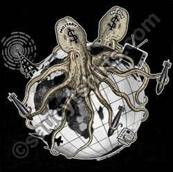 octopus media-military complex t shirt 