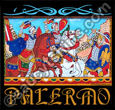 Palermo folk art t shirt