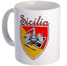 thera boxing boys mug santorini