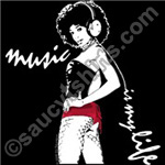 music is my life t shirt
